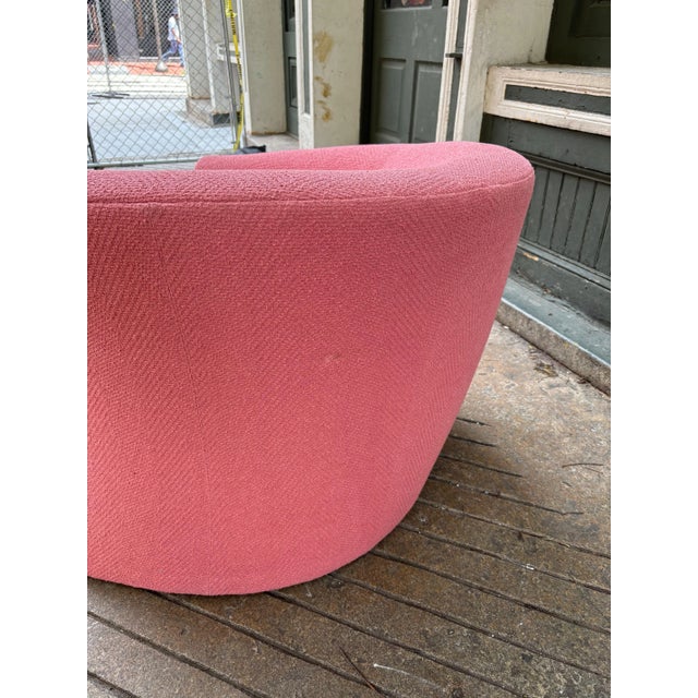 Textile Vladimir Kagan for Directional "Hurricane" Lounge Chair For Sale - Image 7 of 10