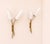 1970s Vintage Wall Sconces in Brass and Curved Opaline Glass, France, 1960, Set of 2 For Sale - Image 5 of 7