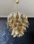 Italian Murano Chandelier Amber Glass – 41 “Swallows” Amber Glass For Sale In Los Angeles - Image 6 of 12
