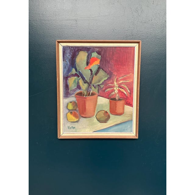 Valbo, Still Life, 1960s, Oil on Panel, Framed For Sale - Image 15 of 18