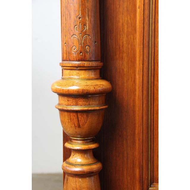 Brown Antique Danish Cabinet in Mahogany, 1890s For Sale - Image 8 of 15