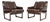 Vintage Armchairs by Torbjorn Afdal for Bruksbo, 1970, Set of 2 For Sale