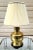Wood Late 20th Century La Barge Hollywood Regency Chinoiserie Brass Table Lamp For Sale - Image 7 of 7