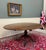 1920s Antique English Country Oval Dining Table Farmhouse Pedestal Oak 1920s-30s For Sale - Image 5 of 18