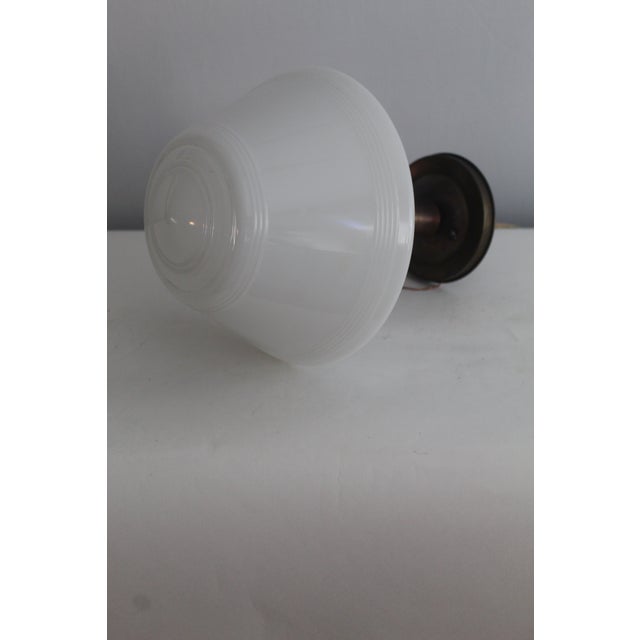 1930s Bronze Finish Flush Mount For Sale In Miami - Image 6 of 11