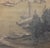 XL "Seascape" by Matsunami Tōsui, Taisho Era Japanese Monochrome Scroll Painting For Sale - Image 13 of 18