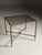 Brass Side Table in the style of Maison Bagues For Sale - Image 6 of 14