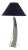 Curtis Norton Sculptural Table Lamp in Stainless Steel For Sale