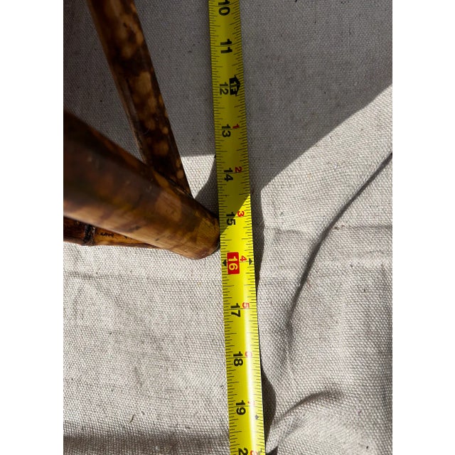 Antique Bamboo Display Cabinet For Sale - Image 16 of 18