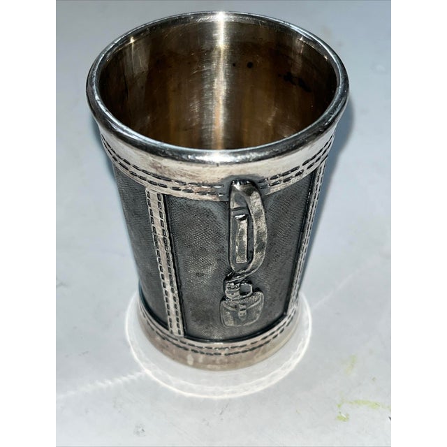 Art Deco Golf Bag Cocktail Set by George H. Berry for Derby Silver Plate Co., c.1925 For Sale - Image 11 of 12