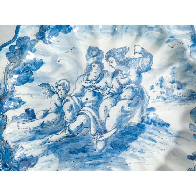 Hand Painted Ceramic Plate from Mazzotti Albisola For Sale - Image 12 of 18