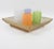 Italian Lucite, Rattan and Brass Barware Serving Tray, circa 1970 For Sale - Image 4 of 10