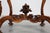 Napoleon III Style Carved Walnut Side Tables with Bluestone Tops, 1890s, Set of 2 For Sale - Image 11 of 12