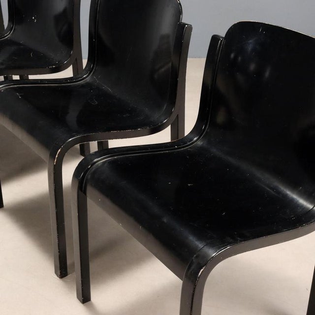 Mito Chairs by Carlo Bartoli for T70, 1970s, Set of 6 For Sale - Image 3 of 9