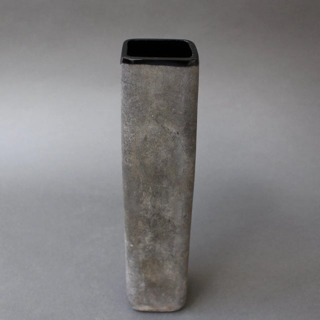 Italian Vintage Scavo Murano Glass Excavation Vase by Alfredo Barbini, 1970s For Sale - Image 6 of 18