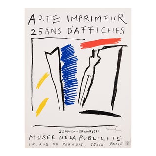 "Arte Imprimeur" Exhibition Poster From Galerie Maeght For Sale