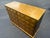 Mid-Century Modern 1970s Barbara Barry for Baker Mid Century Diamond Gold Leaf Cabinet Credenza, Attributed For Sale - Image 3 of 12