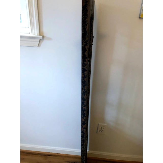 French Provincial Distressed Wood and Metal Gate For Sale - Image 3 of 11