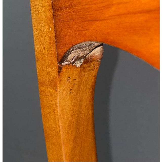 Wood Louis XV Cherrywood Side Table with Drawers For Sale - Image 7 of 8