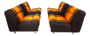 Space Age Concha Modular 4-Seater Sofa by Jo Otterpohl for Cor, 1970, Set of 4