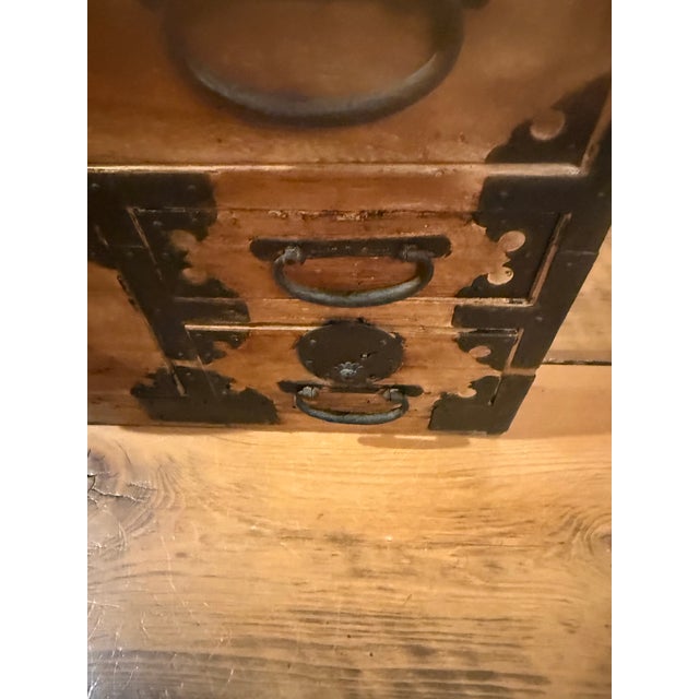 Japanese Antique Chest of Drawers (Tansu) For Sale - Image 11 of 14