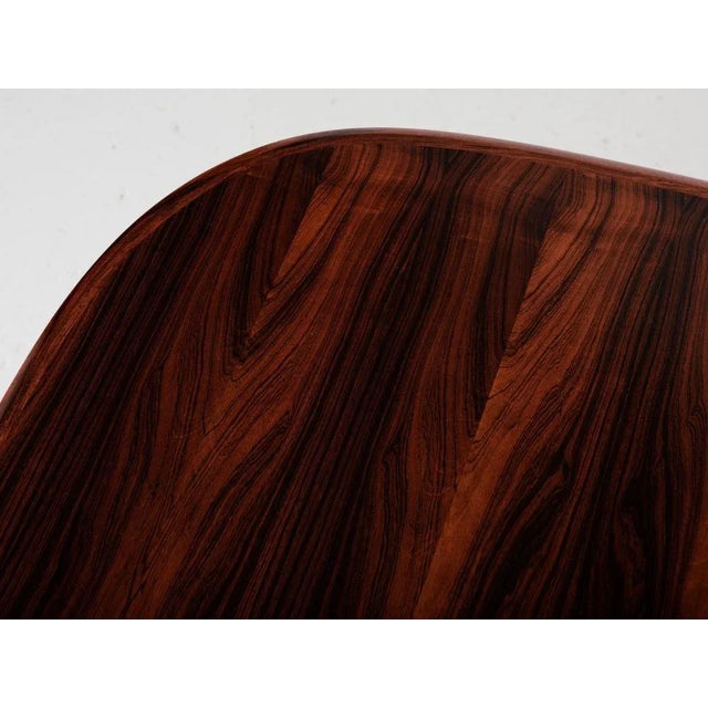Brown Mid-Century Danish Oval Dining Table in Rosewood, 1960s For Sale - Image 8 of 13