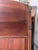 19th Century English Mahogany Waterfall Bookcase With Cupboard Base For Sale - Image 9 of 12