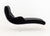 Black Vladimir Kagan Erica Chaise Longue, Model P6910-L For Sale - Image 8 of 10
