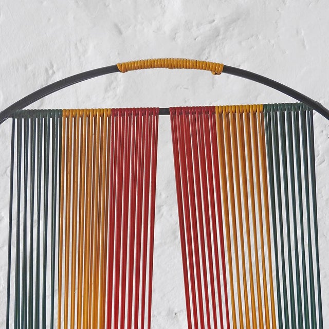 1960s Mid-Century Modern French Vinyl Record Stand, 1960 For Sale - Image 5 of 11