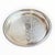 Mid 20th Century Vintage f.b. Rogers Silver Plate Engraved Floral Gallery Tray 13” For Sale - Image 5 of 14