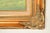 Original Artist Signed K. Kirum "Church in the Dale" Oil Painting in Carved Giltwood Frame For Sale - Image 13 of 16