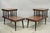 Vintage Mid Century Modern Two Tier Step Walnut Laminate Spindle End Table, Pair For Sale - Image 15 of 15