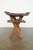 Vintage Reclaimed Wood Accent Table For Sale - Image 10 of 13