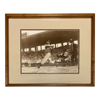 Signed Joe DiMaggio “The Yankee Clipper” Photograph – Circa 1941, Mark Reuben Gallery Baseball Memorabilia For Sale