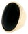 Late 20th-Century 14 Karat Yellow Gold Black Onyx Bold Ring, Size 6.5 For Sale