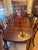 1980s Ethan Allen Solid Wood Dining Set – Oval Extension Table With 8 Chairs & Custom Table Pads For Sale - Image 5 of 18
