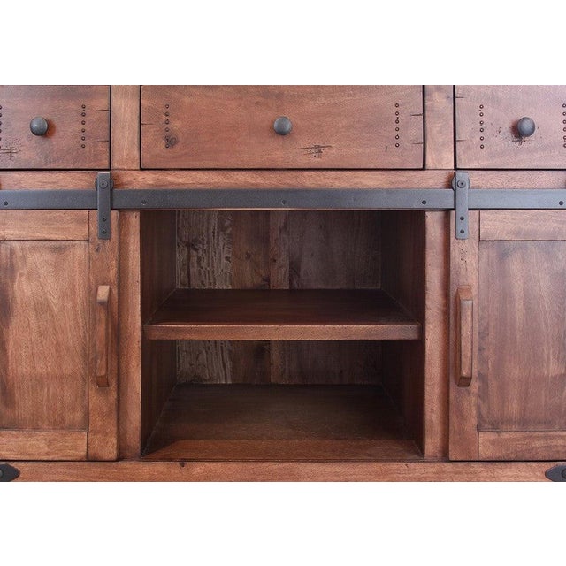 Granville Parota Kitchen Island For Sale - Image 10 of 11