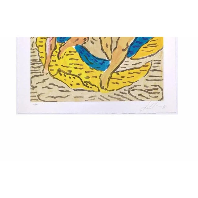 Lithograph in colors on paper. Hand signed and numbered by the artist. Published by Circle Fine Arts Ltd., Chicago, IL....