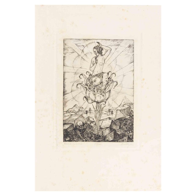 Josef von Diveki, Renaissance, Etching, 1920 For Sale