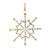 Contemporary Jeweled Metal Snowflake Ornament (Set of 12) For Sale - Image 3 of 6