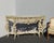 Gorgeous Console Table in Good Antique Condition. Solid and Firm. The paint has many chips but this only adds to its...