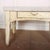 Wonderful 19th century original painted country house one drawer pastry table with a fabulous 3"(8cms) thick marble top....