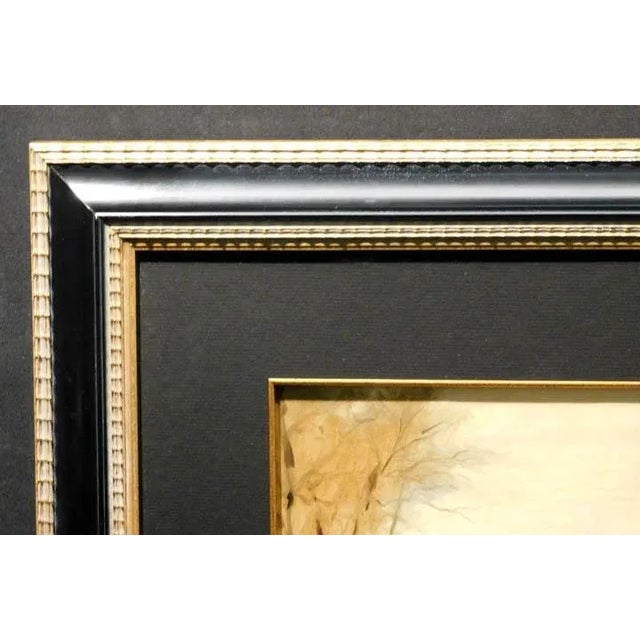 "Fall River II" by James Thorpe Original Oil Painting on Paper Hand signed by the artist Frame Size: 25" x 28" Custom...