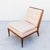 Restored 1950s Attributed to t.h. Robsjohn-Gibbings for Widdicomb Walnut Slipper Chair For Sale - Image 15 of 15