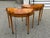 Pair of 19th Century English Satinwood Demi-Lune Tables For Sale - Image 10 of 10