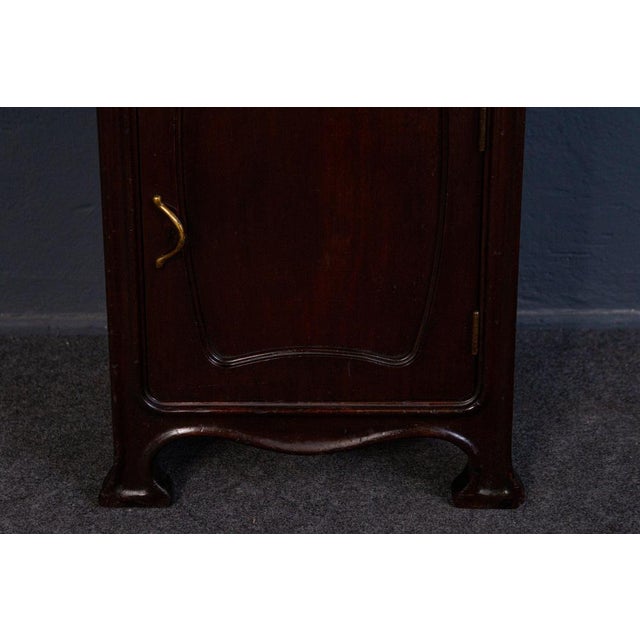 Bedside Tables in Mahogany and Pine, Set of 2 For Sale - Image 9 of 18