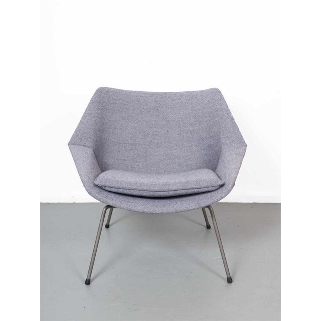 Metal FM04 Lounge Chair attributed to Cees Braakman for Pastoe, 1950s For Sale - Image 7 of 7