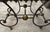 Metal Late 19th-Century French Cast Iron & Marble-Top Pastry Table by J. Mareschal, Paris For Sale - Image 7 of 12