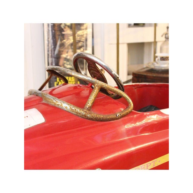 Red Fire Department Toy Car, 1960s For Sale - Image 8 of 13