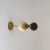 Mid-Century Modern Italian Wall Light in Brass, 1950s For Sale - Image 3 of 8